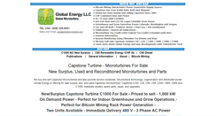 Desktop Screenshot of globalmicroturbine.com